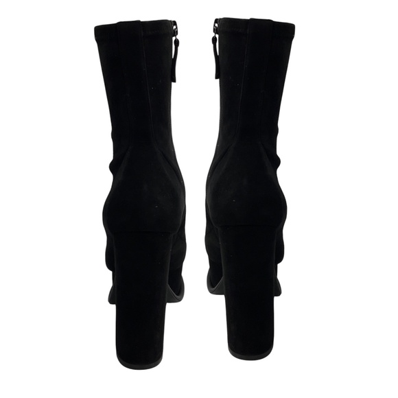 PIERRE HARDY BLACK SUEDE PLATFORM BOOTS - Picture 6 of 8